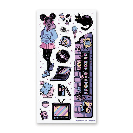 Do Not Disturb Sticker Sheet