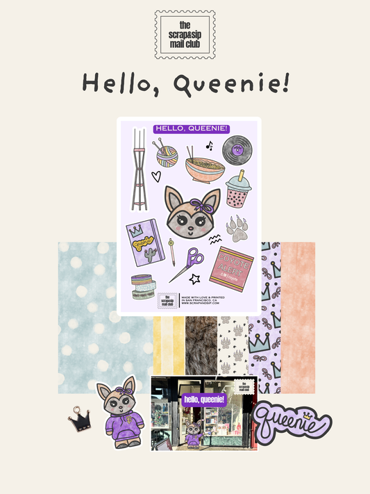 Scrap&Sip Mail Club | Queen Charming