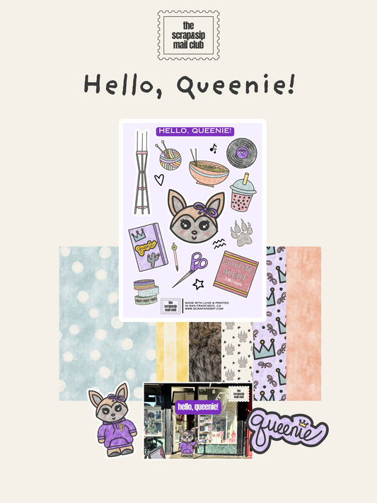 Scrap&Sip Mail Club | The Curated Queen