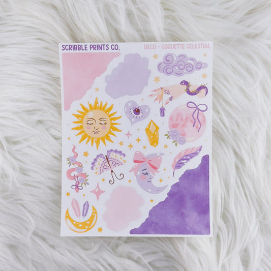 Scribble Prints Sticker Sheet