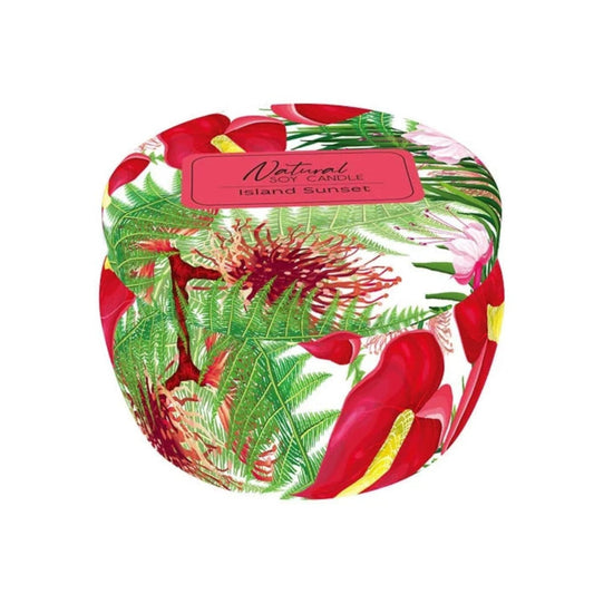 Island Sunset Natural Crackling Slow Burn Candle, 8oz