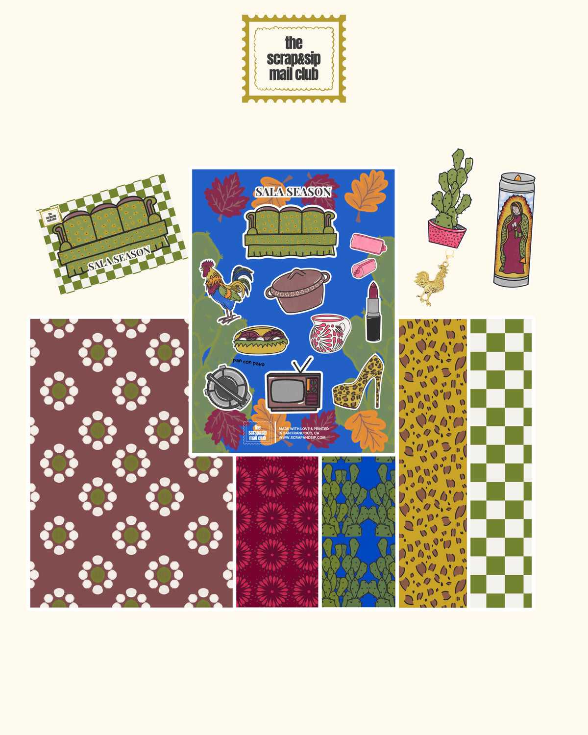 Scrap&Sip Mail Club | Queen Charming