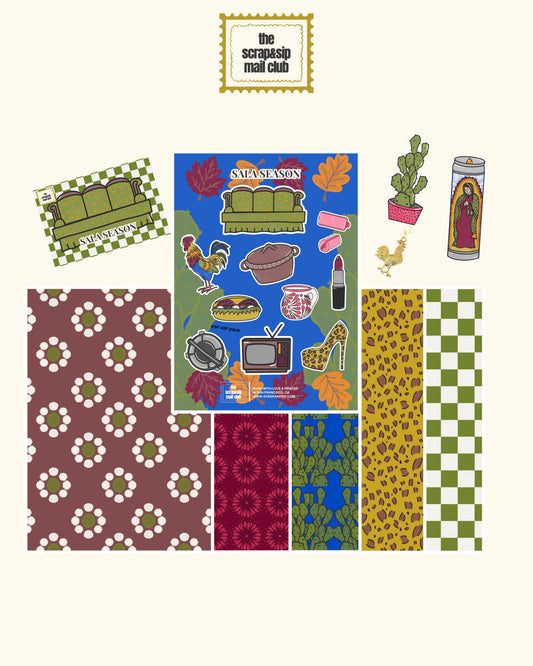 Scrap&Sip Mail Club | Queen Charming