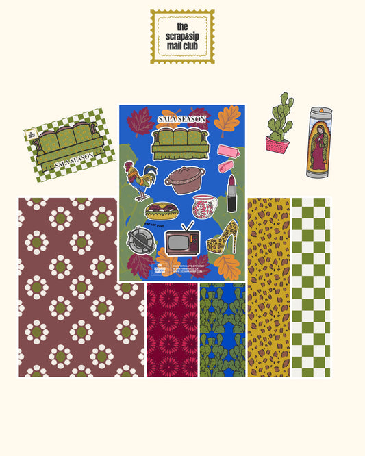 Scrap&Sip Mail Club | The Curated Queen