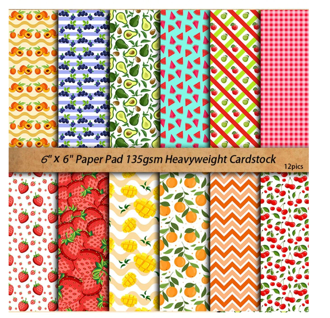 Fruit Journaling Paper