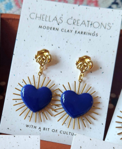 Sacred Heart Earrings | Chellas Creations