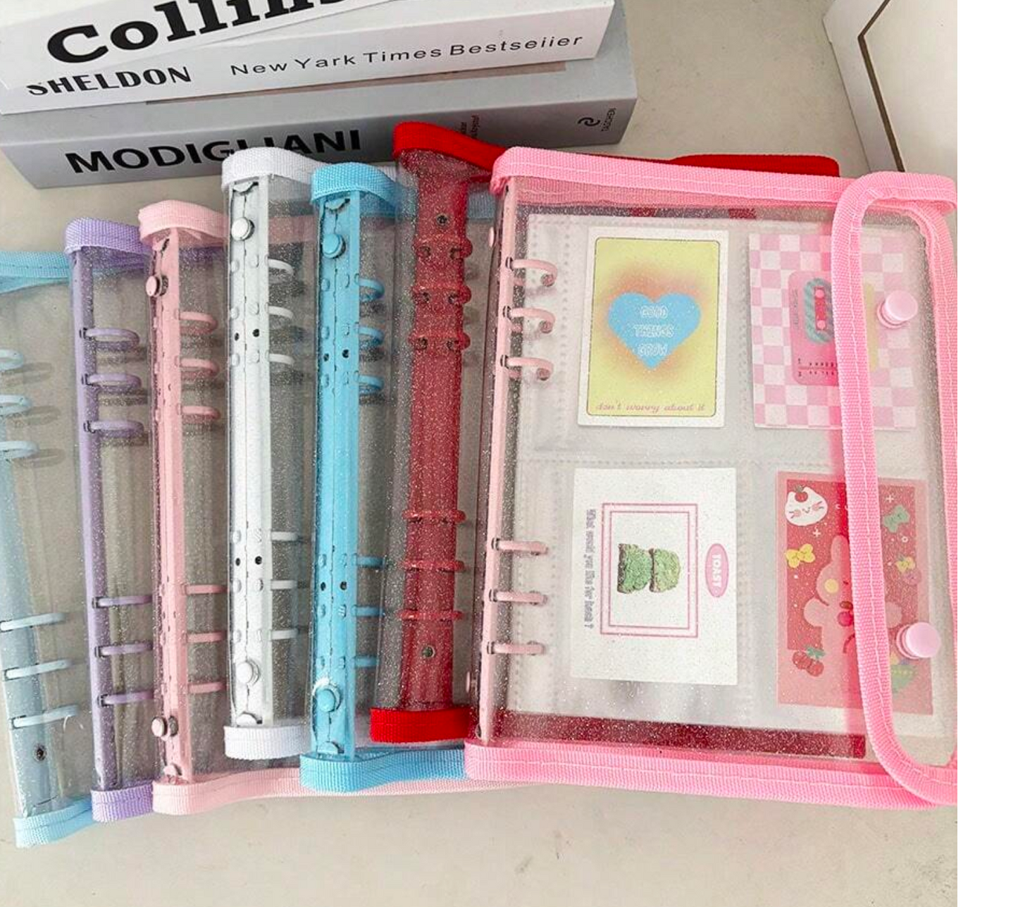 A5 Binder Craft Sticker Organizer