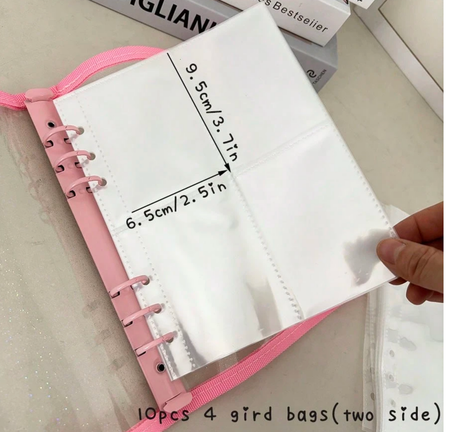 A5 Binder Craft Sticker Organizer