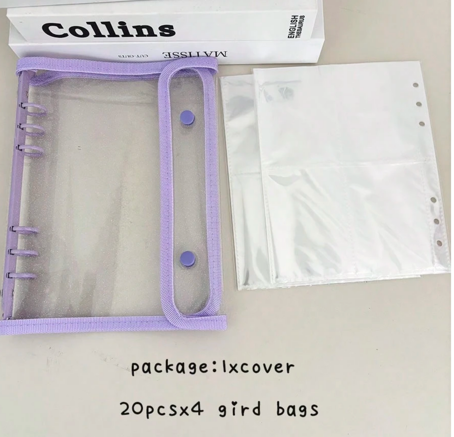 A5 Binder Craft Sticker Organizer