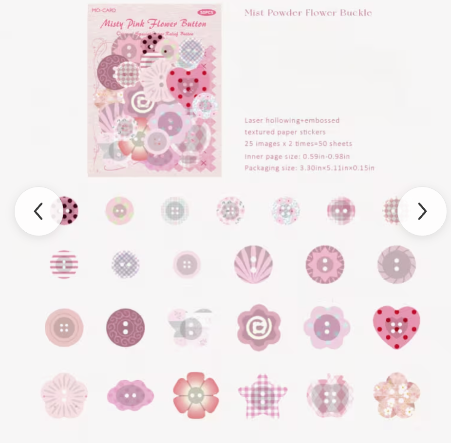 Mocard Button Stickers
