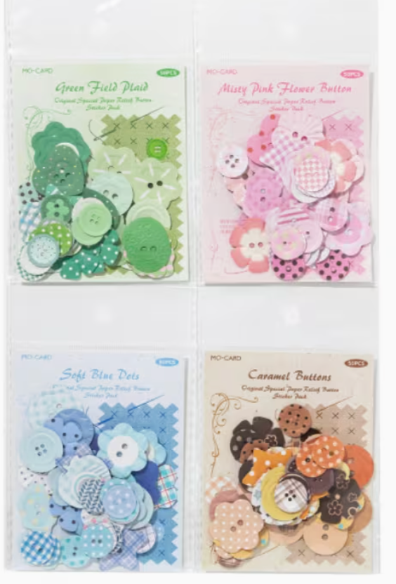 Mocard Button Stickers