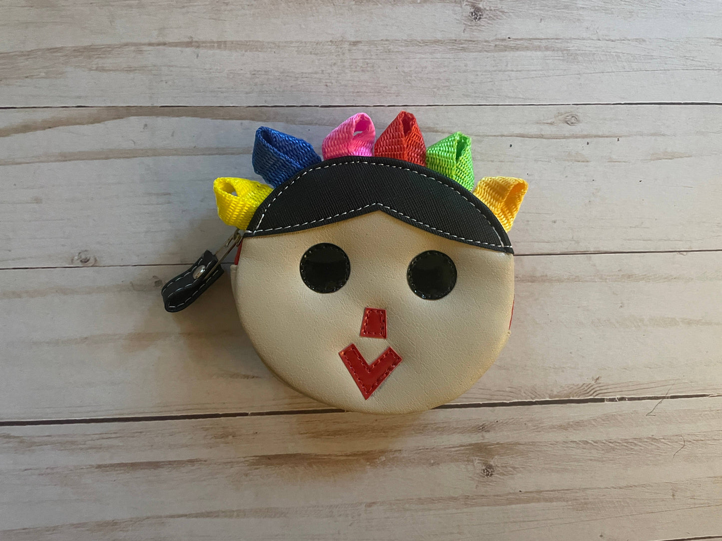 Mexican Doll Lele Kawaii Faux Leather Coin Purse
