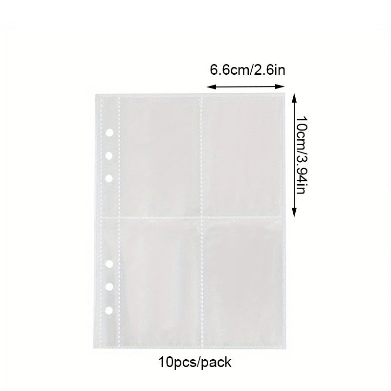 Sticker Binder Plastic Sleeves/Inserts Scrap&Sip Sticker Binder Plastic Sleeves/Inserts Scrap&Sip