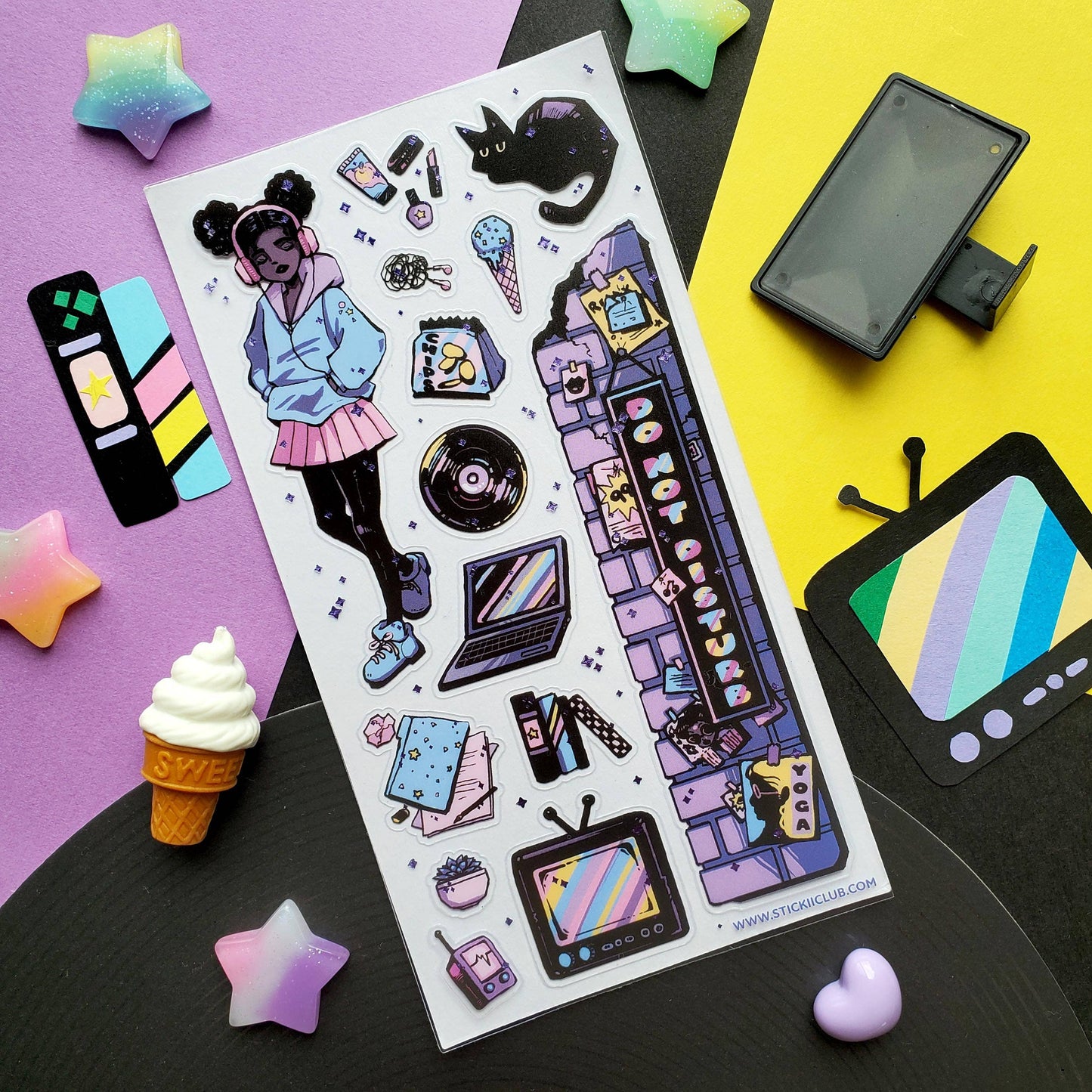 Do Not Disturb Sticker Sheet