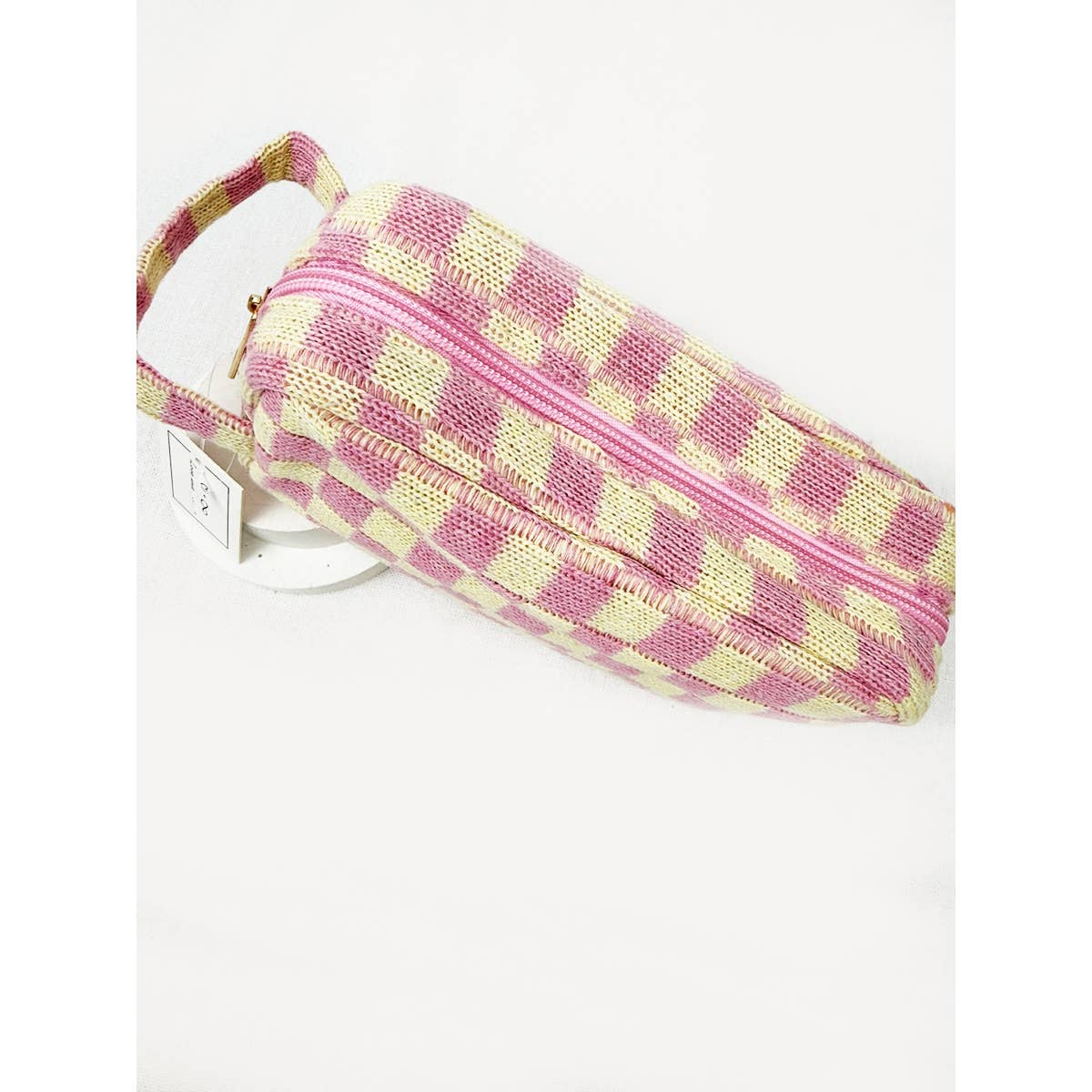 Checkered Pencil Pouch