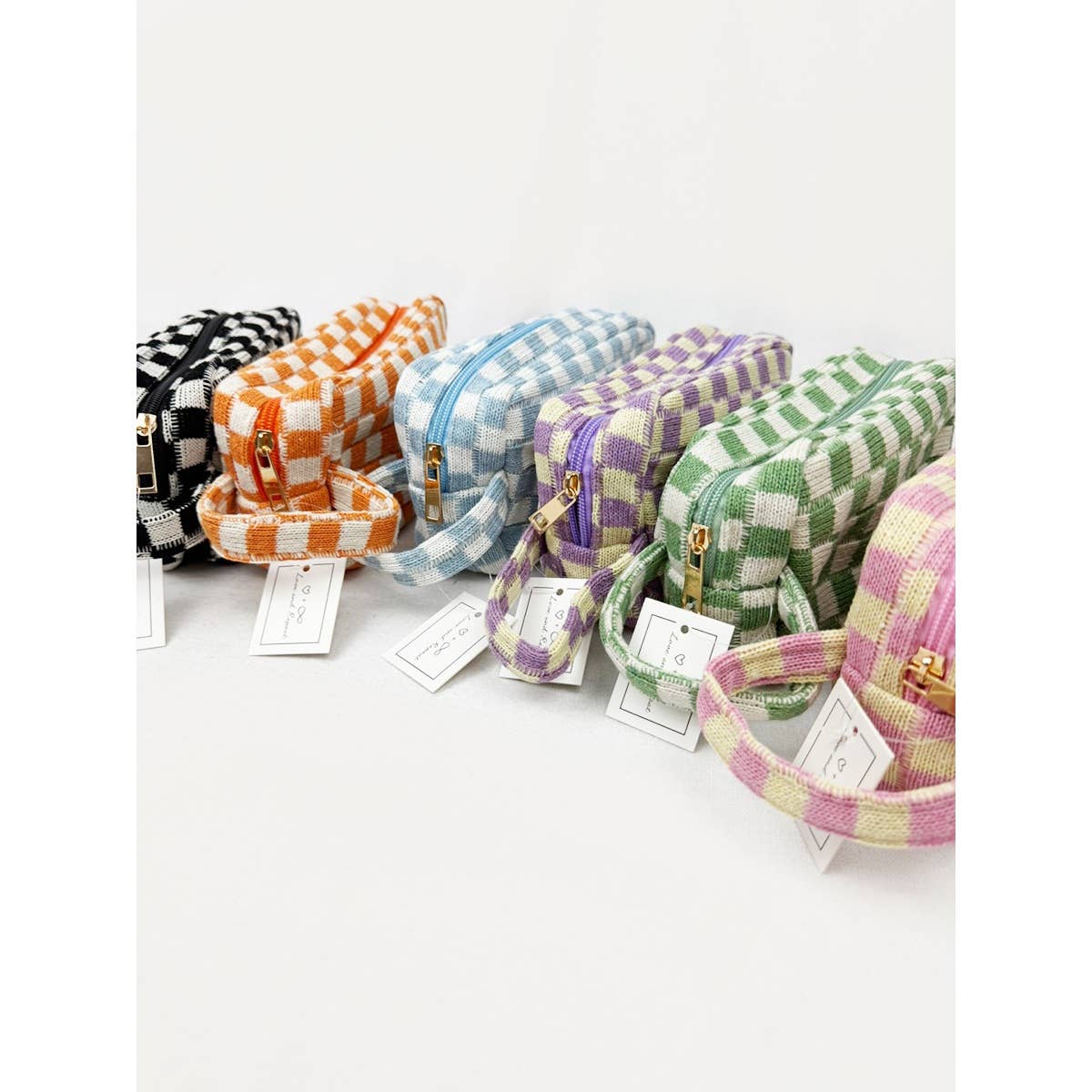 Checkered Pencil Pouch