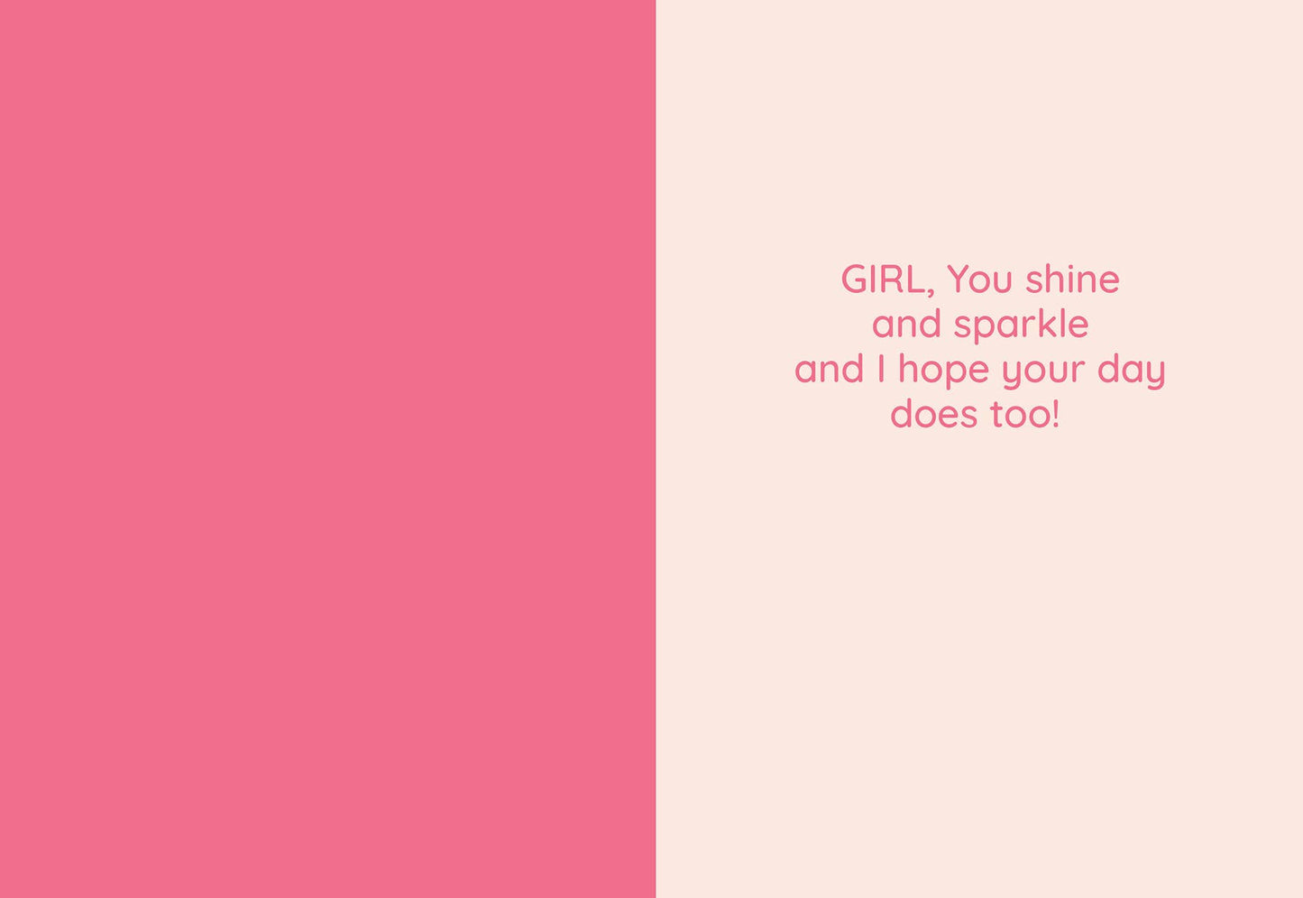 Poppin' Curls Birthday Card