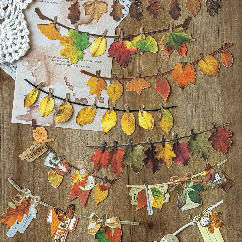 MO CARD Banner Die Cut Stickers