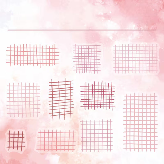 Grid Ryme Stickers