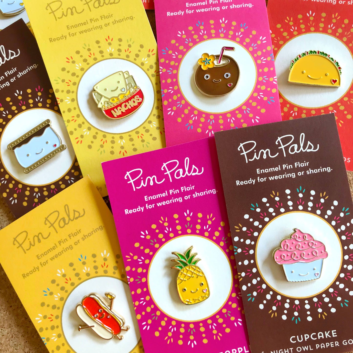 Cupcake Enamel Pin
