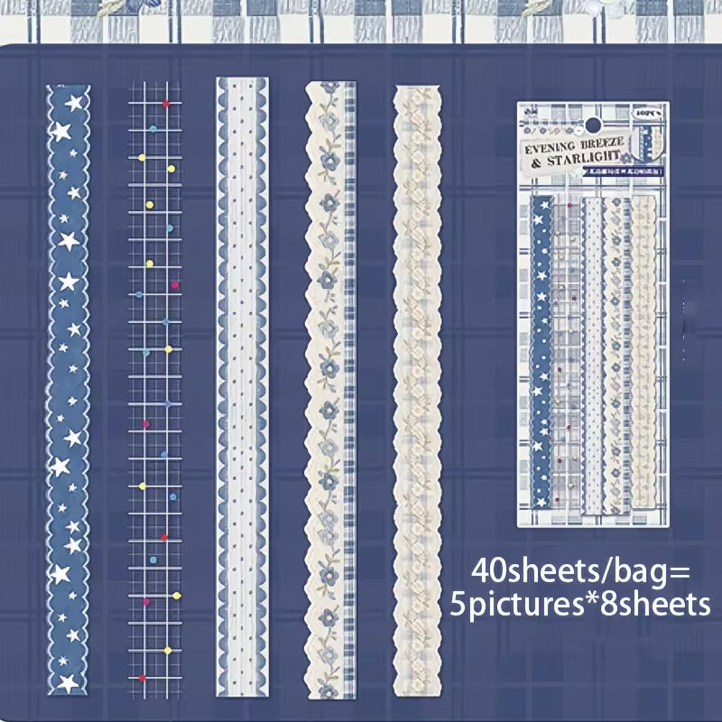 Yuxian Lace Washi Tape Strips