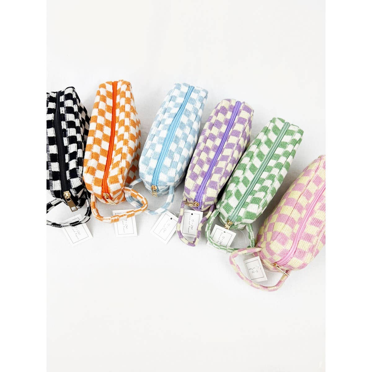 Checkered Pencil Pouch