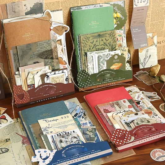Vintage Scrapbook/Junk Journal Starter Kit