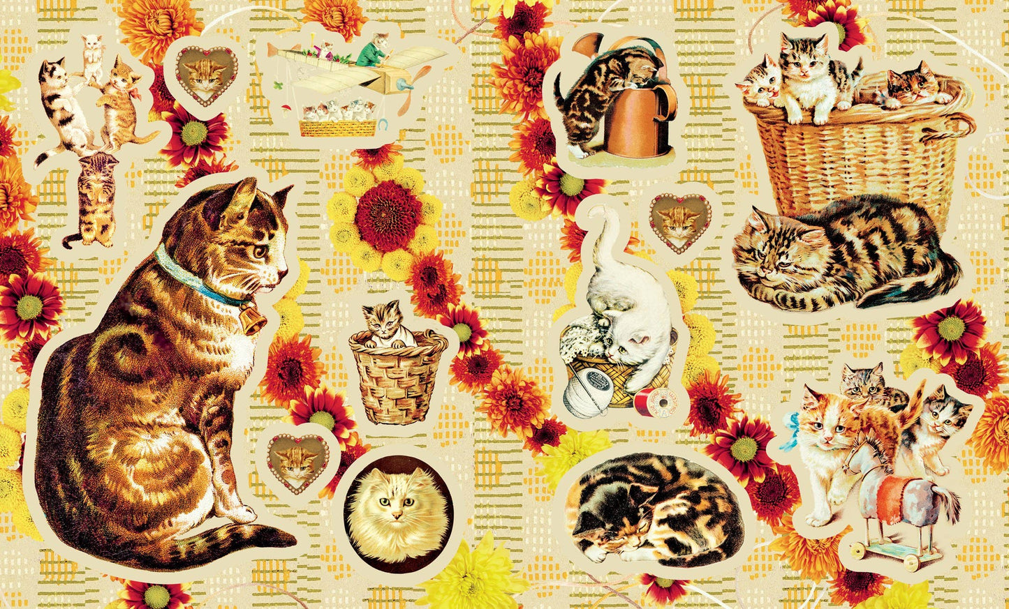 Cynthia Hart's Victoriana Cats: The Sticker Book