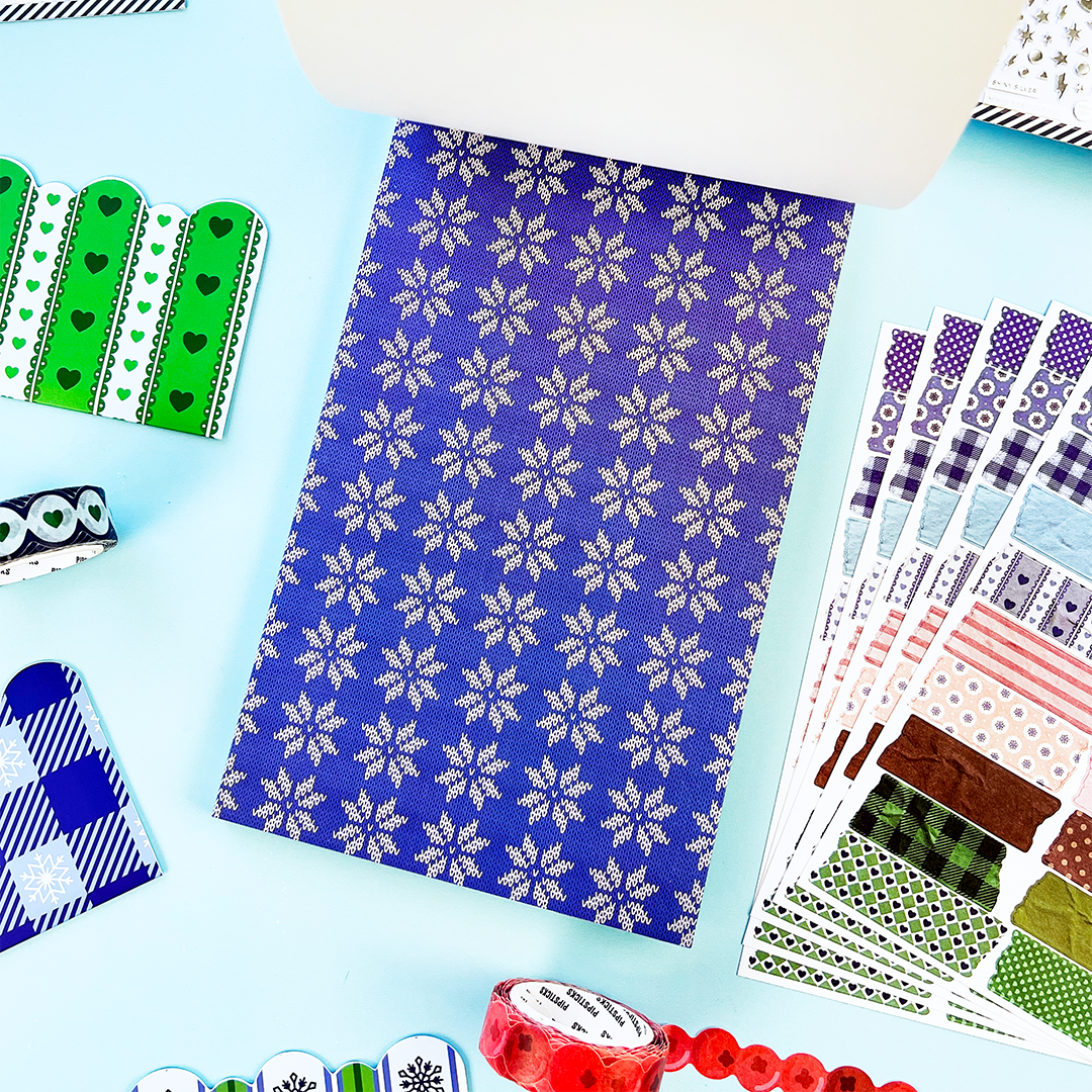 Pipsticks Winter Whimsy Junk Journal Sticker Book