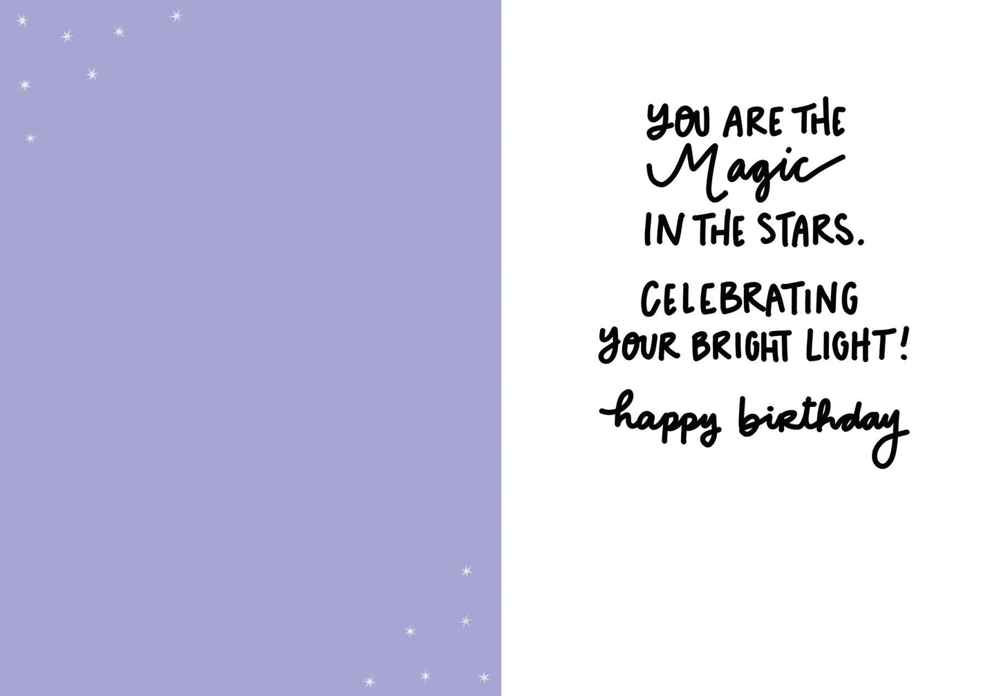 You Are The Universe Manifested Birthday Card