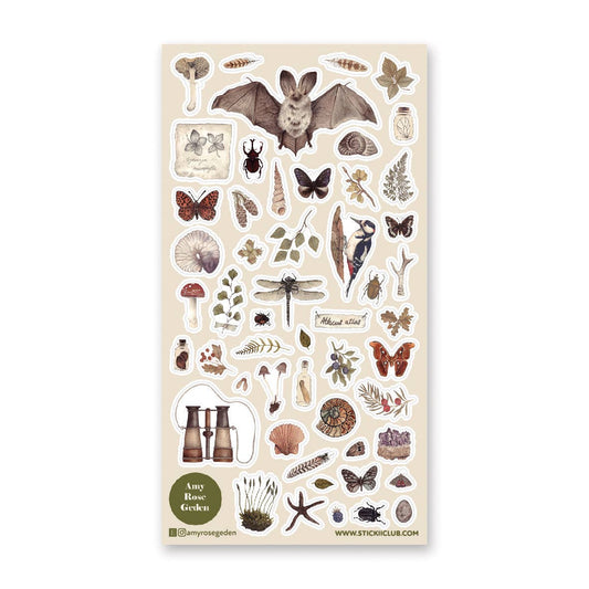 The Naturalist Sticker Sheet