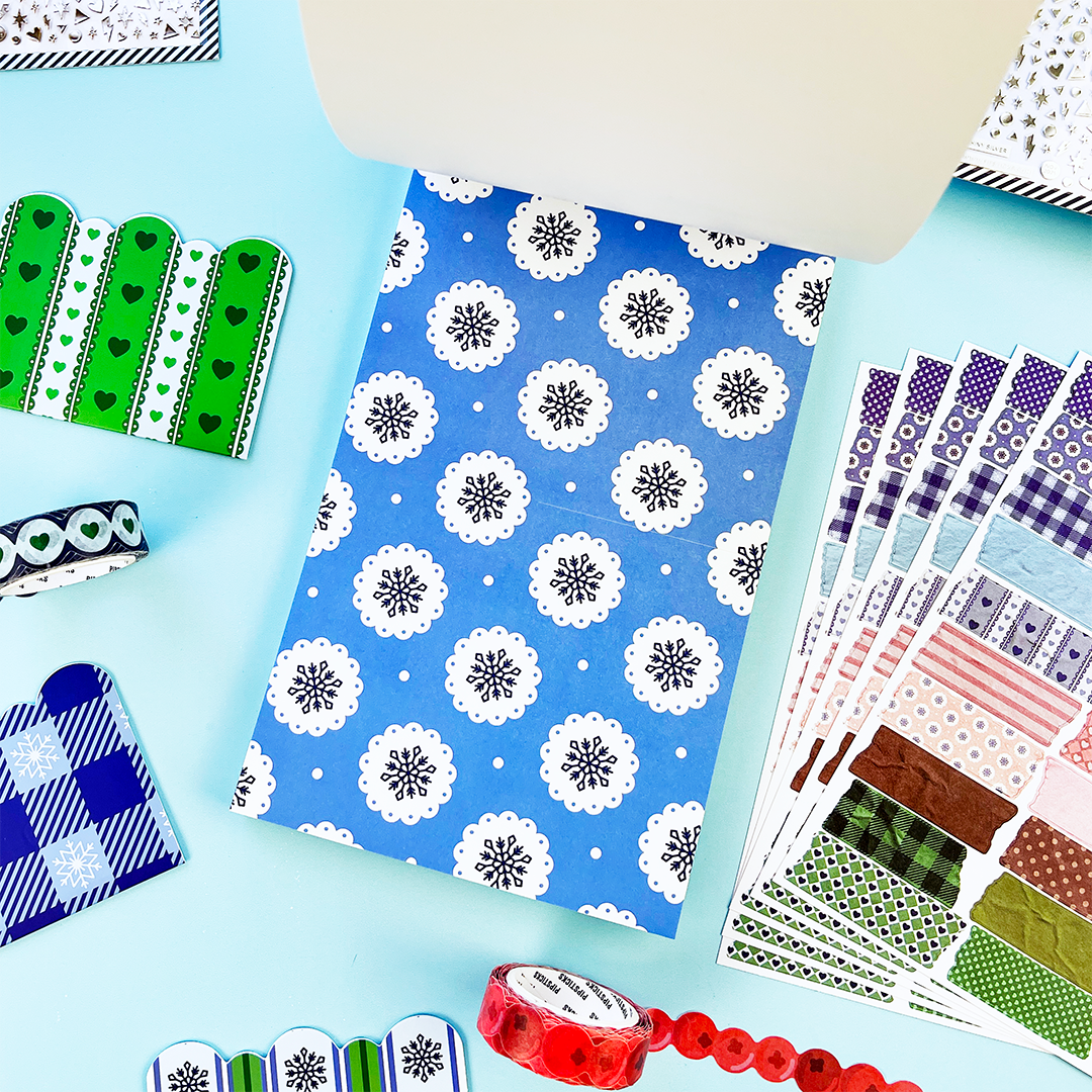 Pipsticks Winter Whimsy Junk Journal Sticker Book