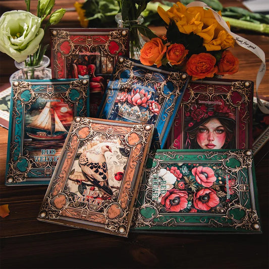 Red Velvet Background Papers Series