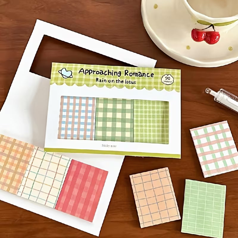 Approaching Romance | Cute Pastel Sticky Notes