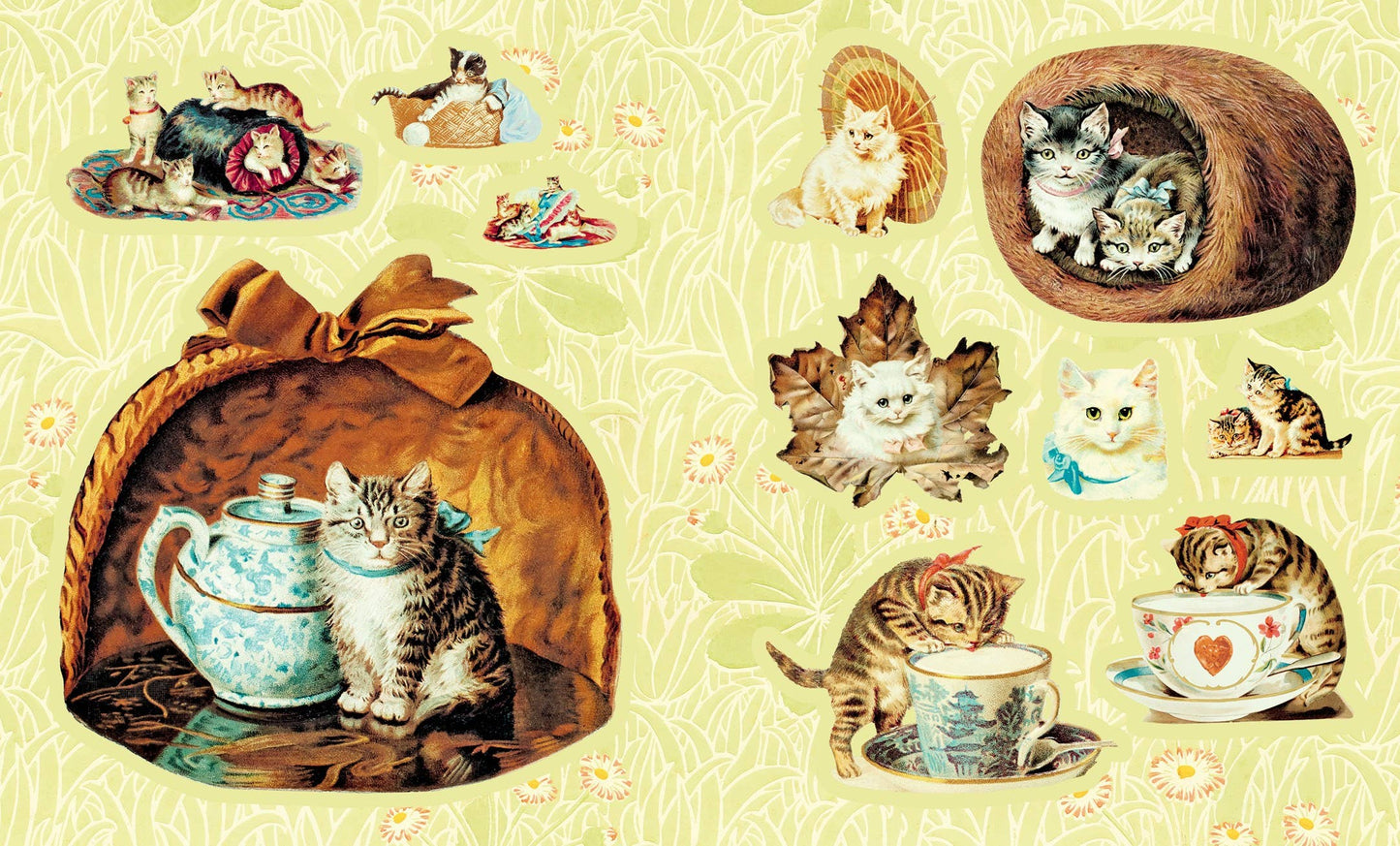 Cynthia Hart's Victoriana Cats: The Sticker Book