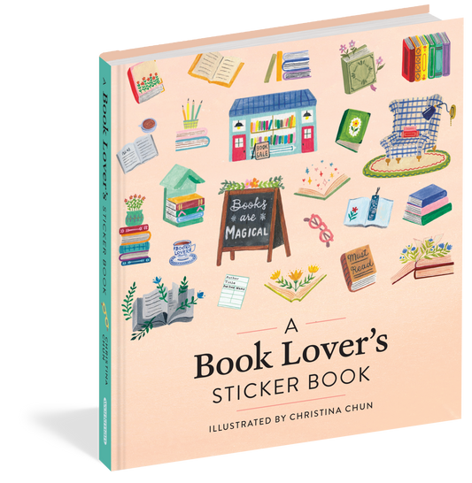 A Book Lover's Sticker Book