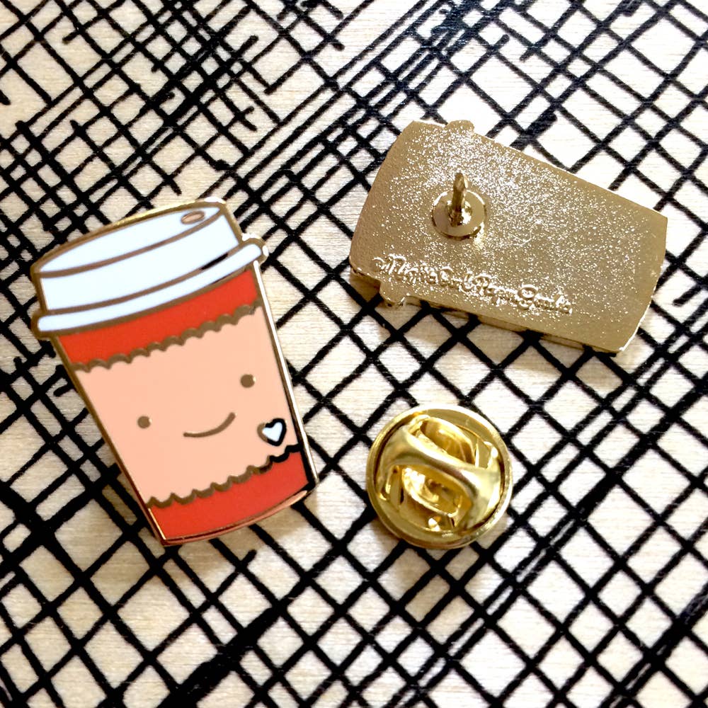 Coffee Lover  Enamel Pin