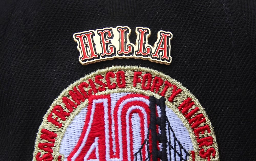 Hella Enamel Pin, San Francisco 49ers-Inspired