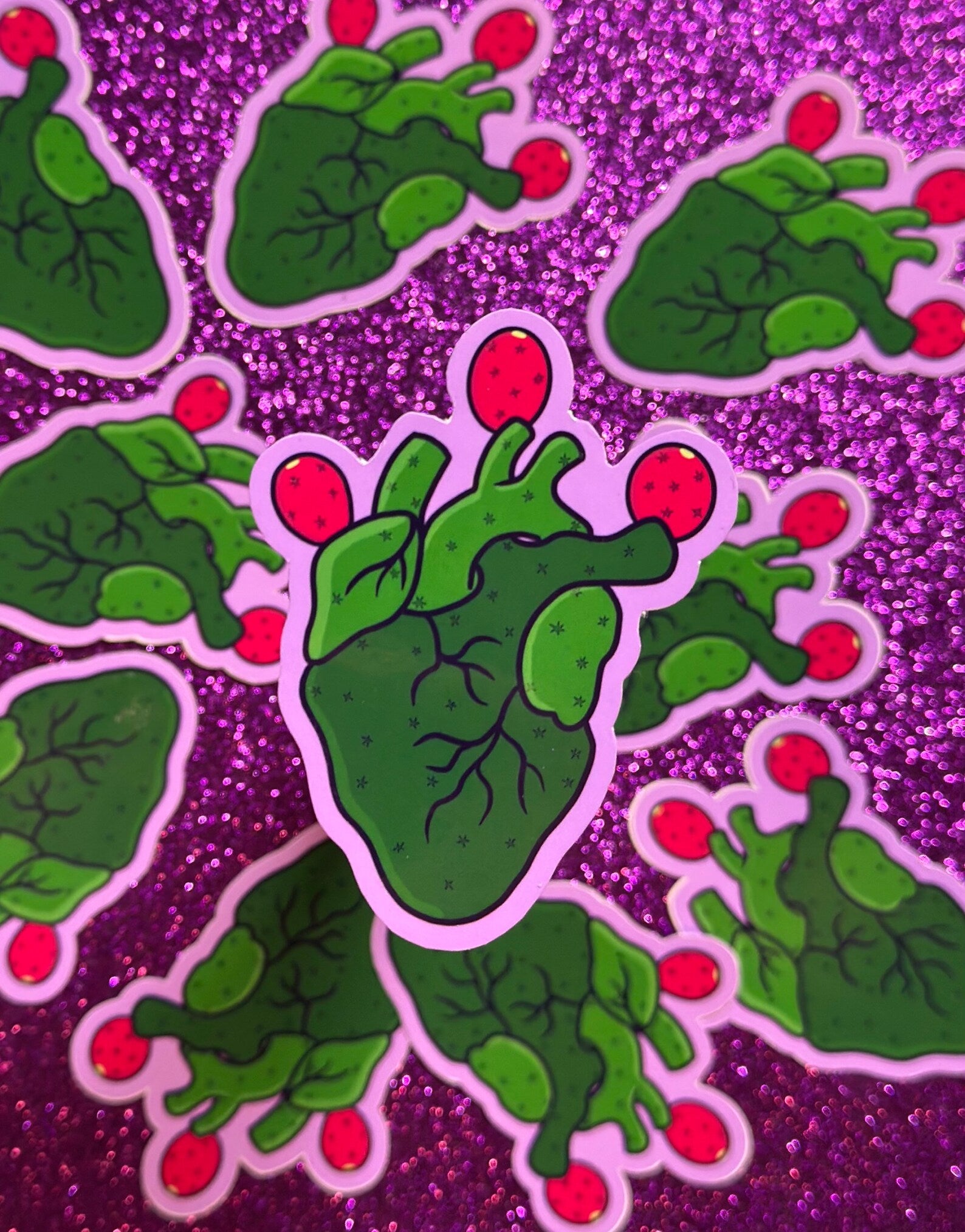 Nopal Sticker – Scrap&Sip