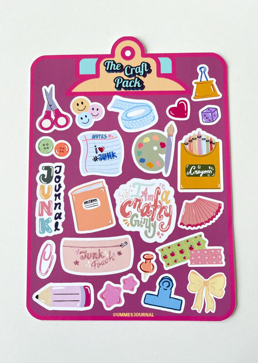 The Craft Pack Sticker Sheet