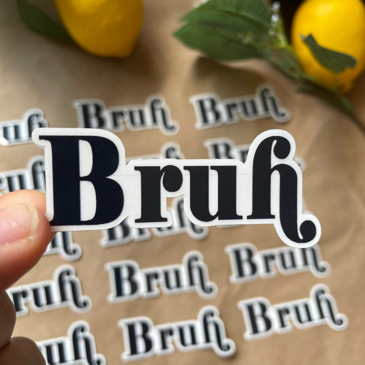 Bruh Sticker